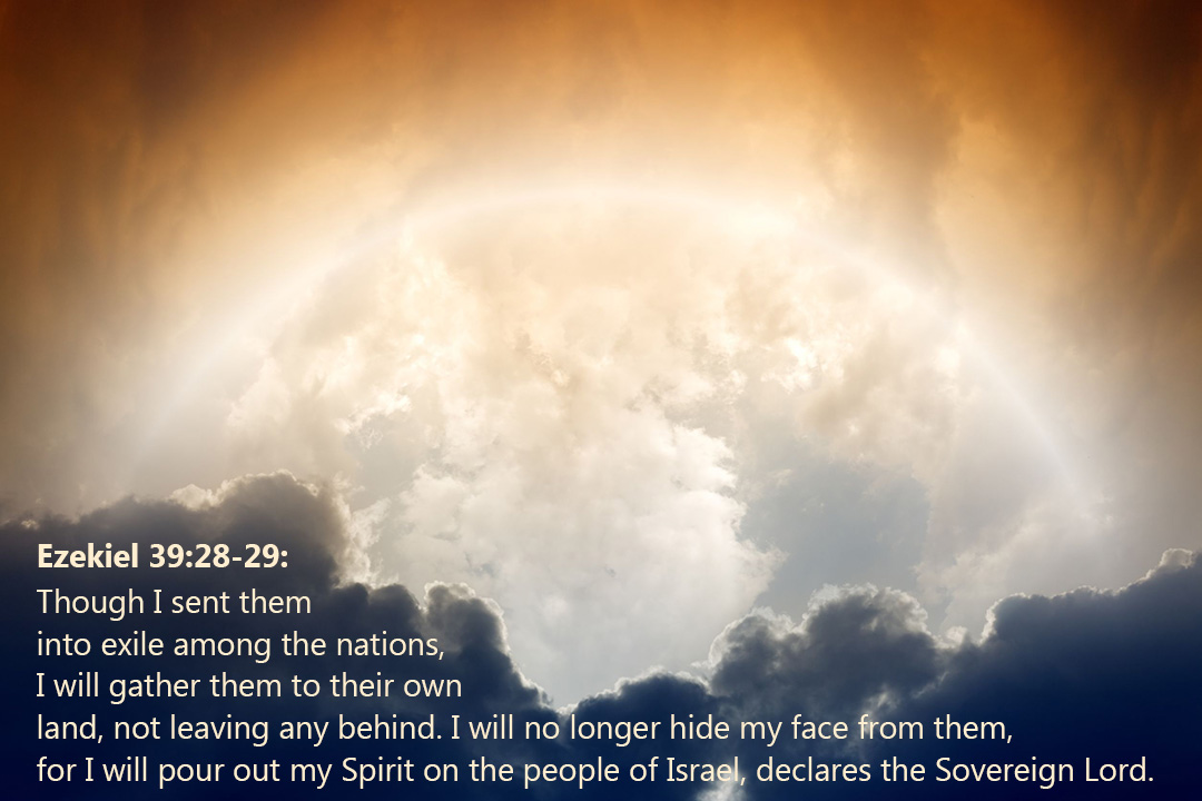 abstrac Ezekiel 39-39 rainbow