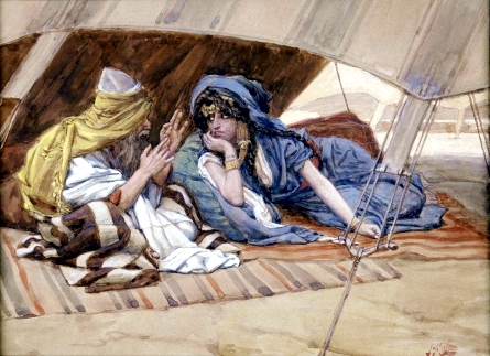 Abram's Counsel to Sarai-James Tissot