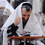 Jewish man-Selichot-Western Wall