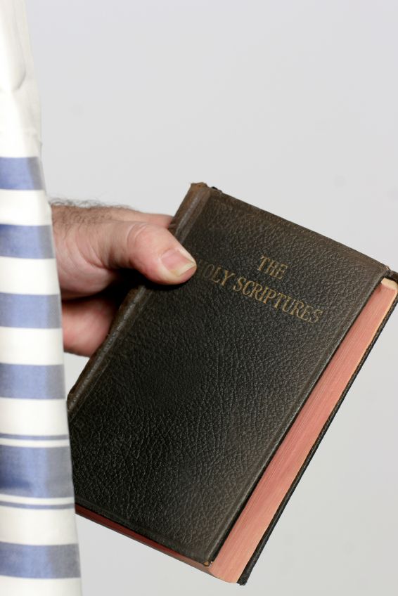 holding Bible-Holy Scriptures