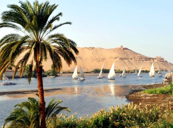 Nile-sailboats