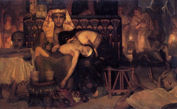 Death of Pharaoh's Firstborn Son, by Lawrence Alma Tadema Death of Pharaoh's Firstborn Son-Lawrence Alma Tadema