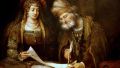 Aert_de_Gelder_-_Esther_y_Mardoqueo_escribiendo_la_primera_carta_del_Purim