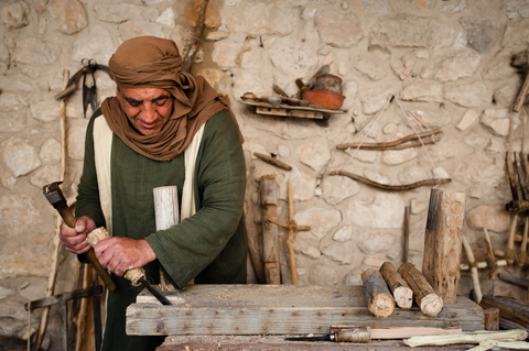 re-enactor-1st Century-Carpenter-Nazareth