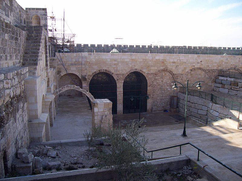 Stairs-Solomon's Stables-Second Temple-Waqf -Temple Mount Mosque