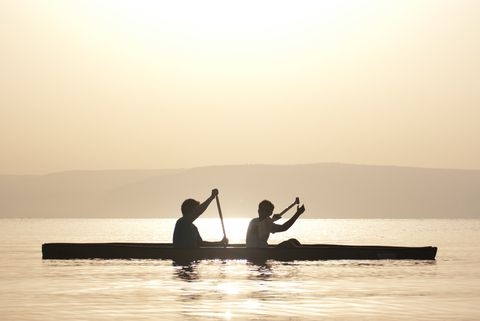 Sunrise on the Sea of Galilee sunrise-canoe-Sea of Galilee