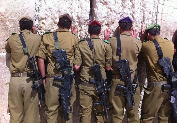 IDF soldiers at the Western Wailing Wall IDF soldiers-Western Wailing Wall-prayer-Kotel