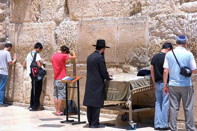 Prayer at the Western Wall