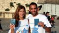 French New Immigrants-Israeli Citizens-Western Wall