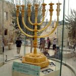 Golden-Menorah