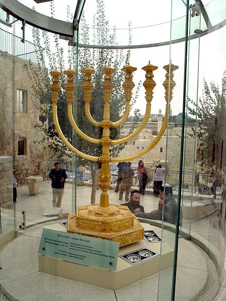 Temple Menorah-Replica-The Temple Institute-Third Temple