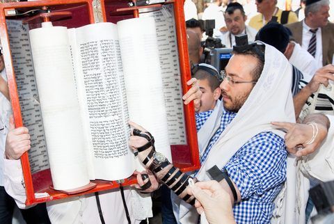 reading Torah-Tefillin-Jerusalem