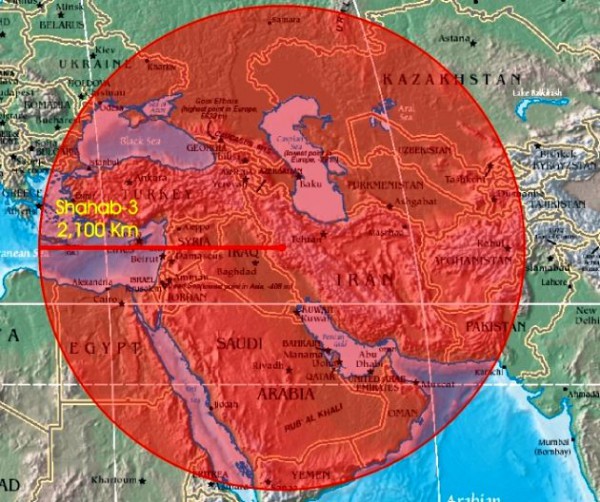 Iran's Shabab-3 missiles