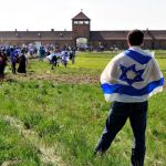 Israel flag-March of the Living-Auschwitz-Jewish teen