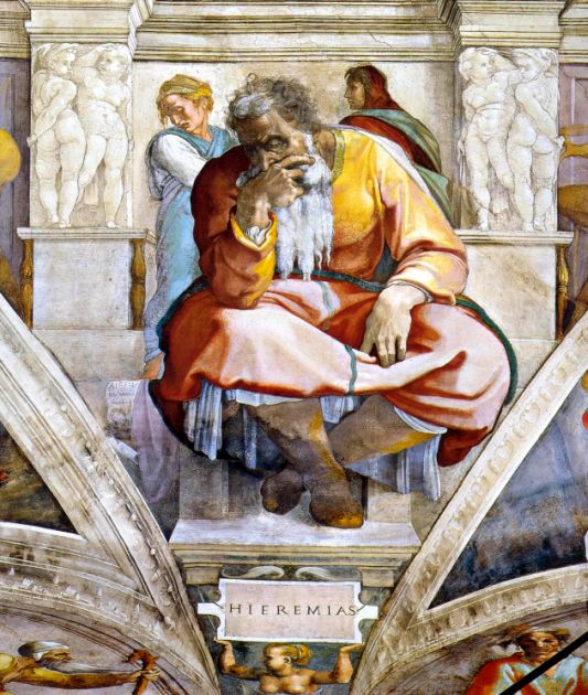 Jeremiah-Sistine-Chapel