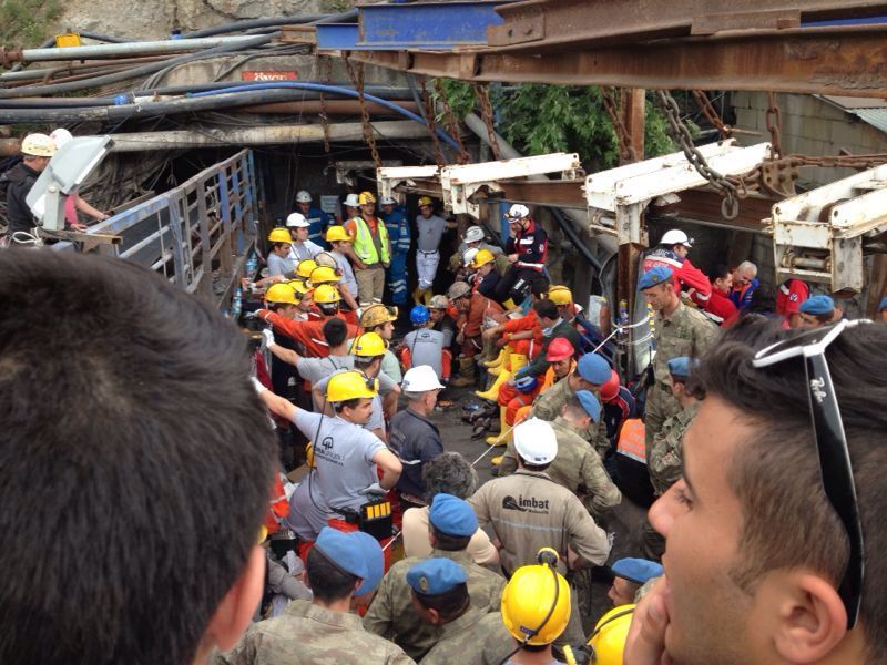 Mining disaster in Turkey 