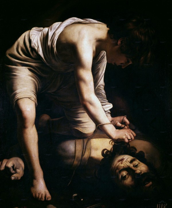 David Victorious Over Goliath, by Caravaggio David_and_Goliath_by_Caravaggio