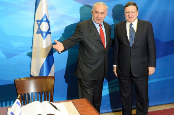 Prime Minister Benjamin Netanyahu_ European Commission President Jose Manuel Barroso_Horizon 2020