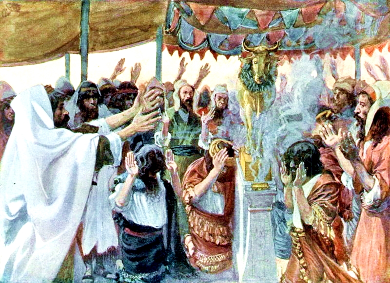 The Golden Calf-James Tissot