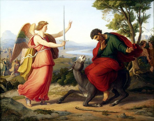 Balaam and the Angel-Gustav Jaeger