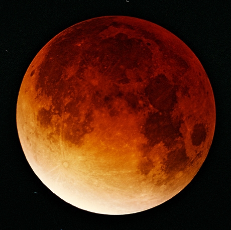 Due to its reddish color, a total eclipse of the moon is sometimes referred to as a blood moon.   A Blood Moon Tetrad  is a consecutive sequence of four lunar eclipses, spaced six months apart.  The Tetrad occurring in 2014 and 2015 is rare in that it coincides with the Jewish holidays of Passover and Sukkot.  Past tetrads such as this have signaled key events for the Jewish People and Israel.