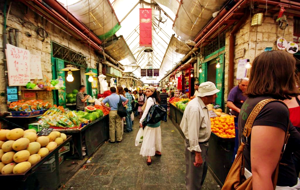 Fruit stalls-Mahane Yehuda-Market-Jerusalem