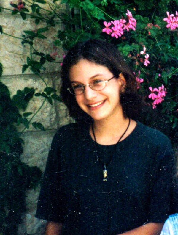 Malka Chana Roth, 15,  died in a senseless act of terrorist barbarism in Jerusalem's Sbarro Restaurant on August 9, 2001.