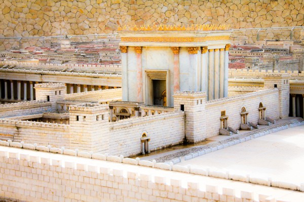 A model of the Jerusalem Temple