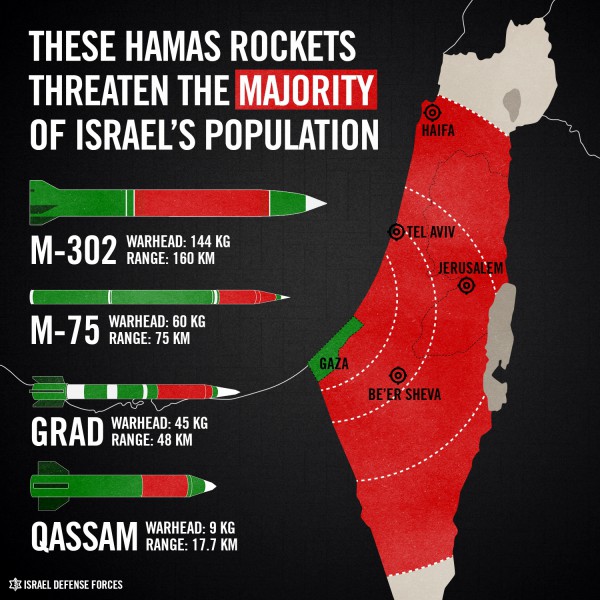 Israel Defense Forces infographic