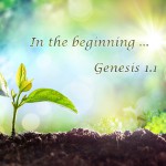 genesis 1:1, in the beginning,