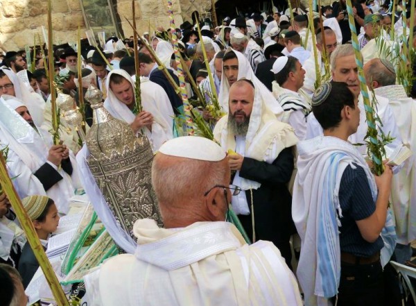 Sukkot-Western Wall-Four Kinds