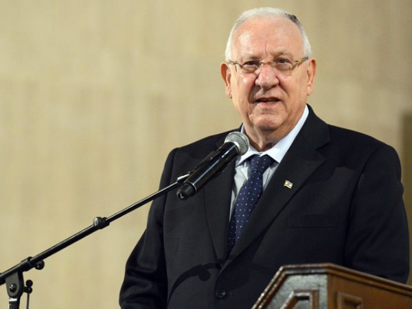 Israeli President Reuven Rivlin