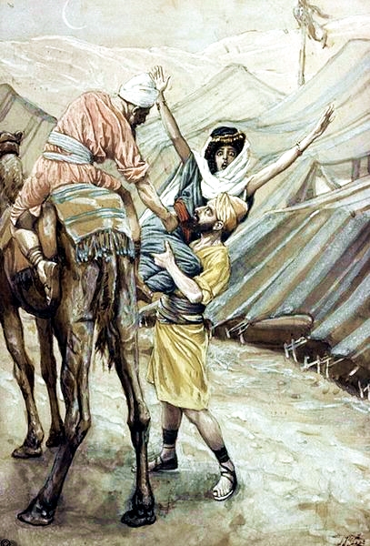 The Abduction of Dinah, by James Tissot