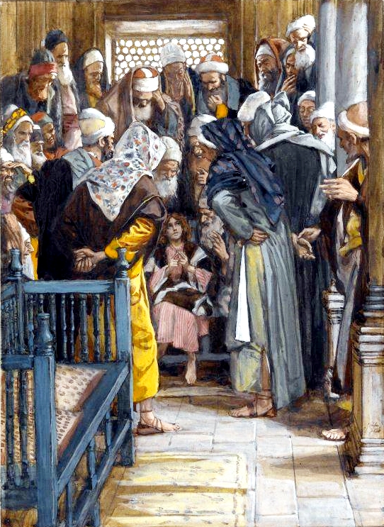 Yeshua Among the Doctors, by James Tissot