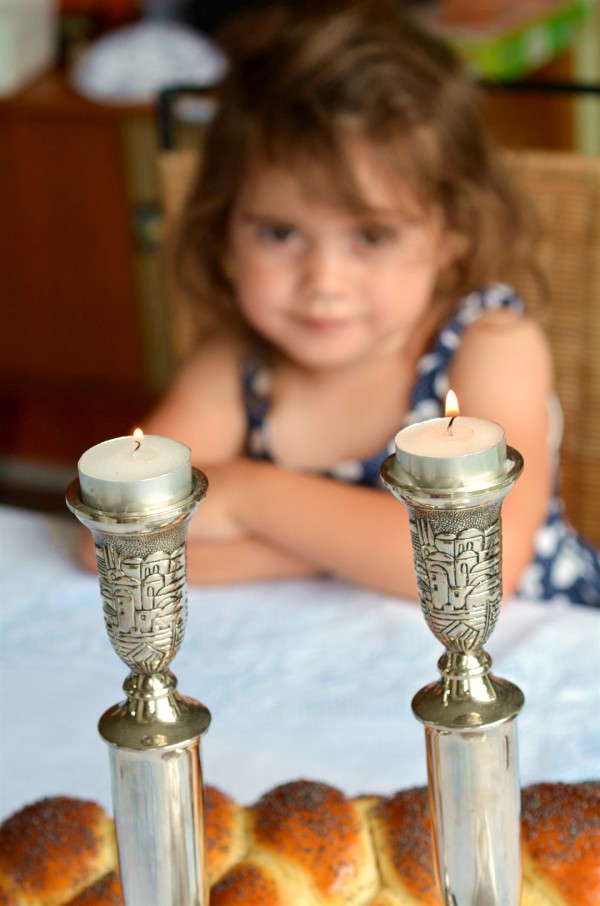 Shabbat candles