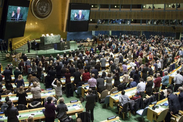 UNGA-Israeli President Rivlin-International Holocaust  Remembrance Day