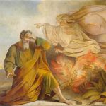 God Appears to Moses in the Burning Bush, by Eugene Pluchart