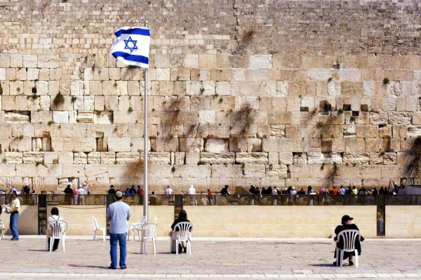 Prayer at the Western (Wailing) Wall in Jerusalem