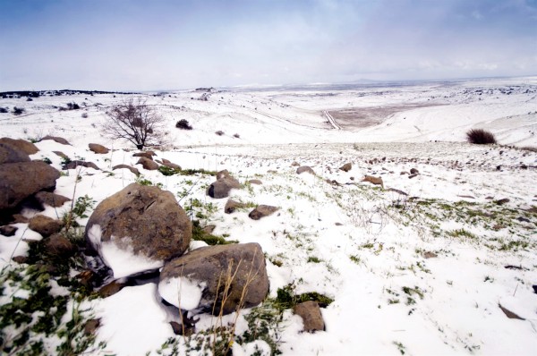 Snow-Golan Heights-cold-weather-Israel