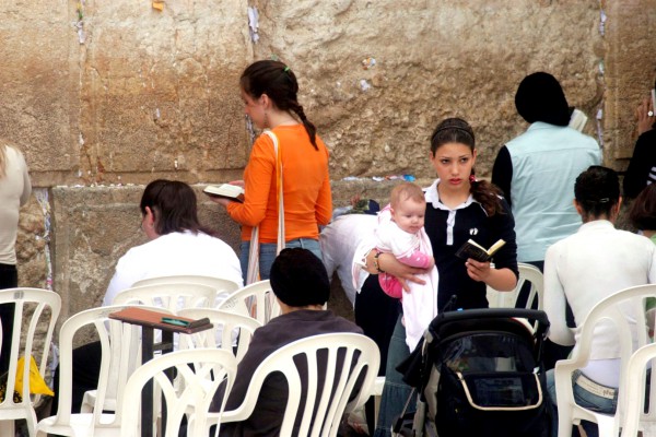 Jewish prayer, Kotel, women