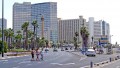 Israel-high rise-pedestrians