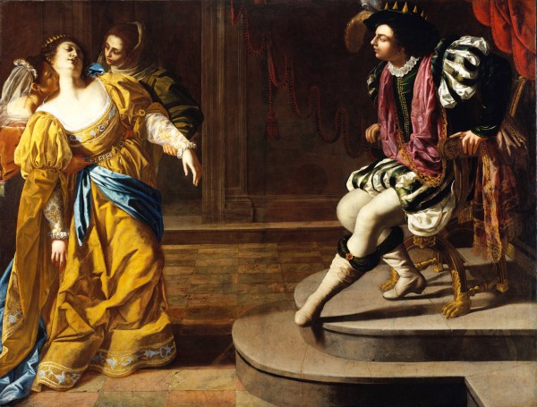 Esther Before Ahasuerus, by Artemisia Gentileschi (Metro Museum of Art)