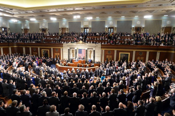 Israeli Prime Minister Benjamin Netanyahu addresses the United States Congress on March 3, 2015.