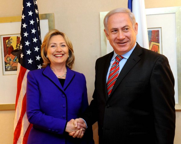 Hilary Clinton-Benjamin Netanyahu