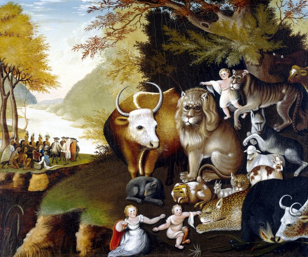 The Peaceable Kingdom, by Edward Hicks