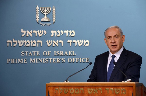 Israeli Prime Minister Benjamin Netanyahu