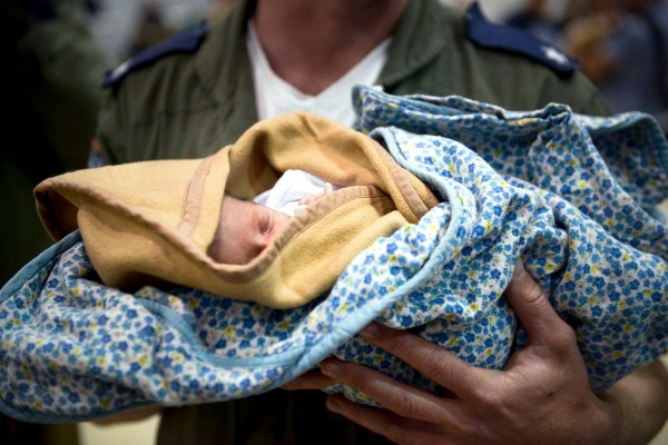 Newborn in Nepal-IDF