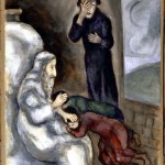 Blessing of Ephraim and Manasseh, by Marc Chagall