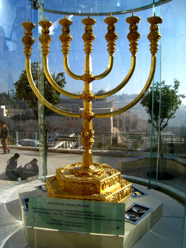 Gold, Third Temple, Menorah