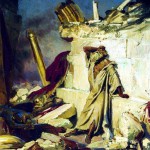 Cry of Prophet Jeremiah on the Ruins of Jerusalem, by Ilya Repin (Tretyakov Gallery in Moscow)